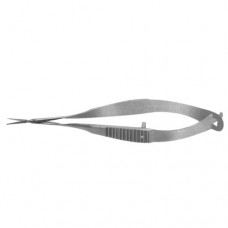 Gills-Vannas Capsulotomy Scissor Straight - Sharp Tips Stainless Steel, 8 cm - 3 1/4 Blade Size 7 mm